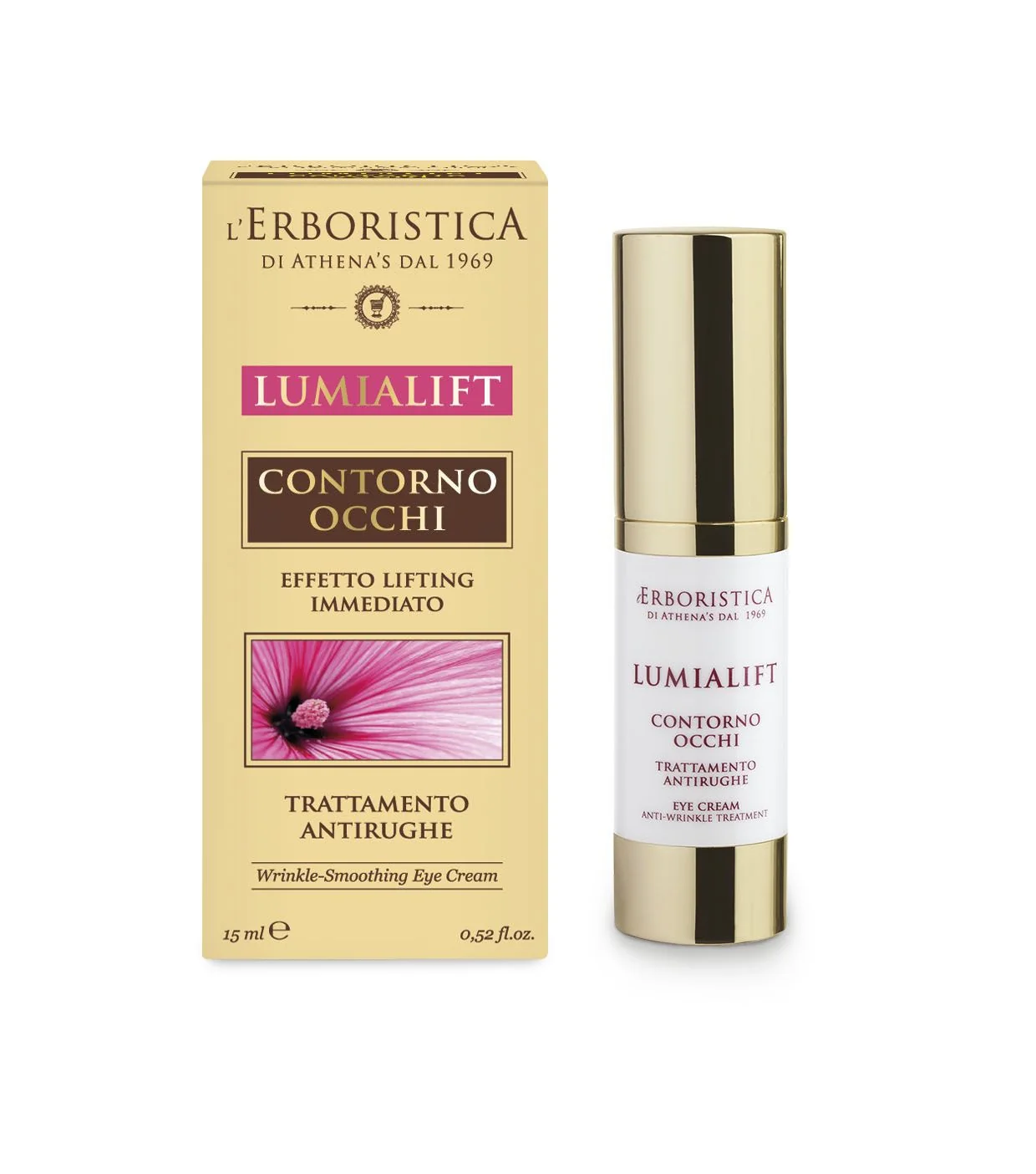 Erboristica Lumialift Oční krém proti vráskám 15 ml