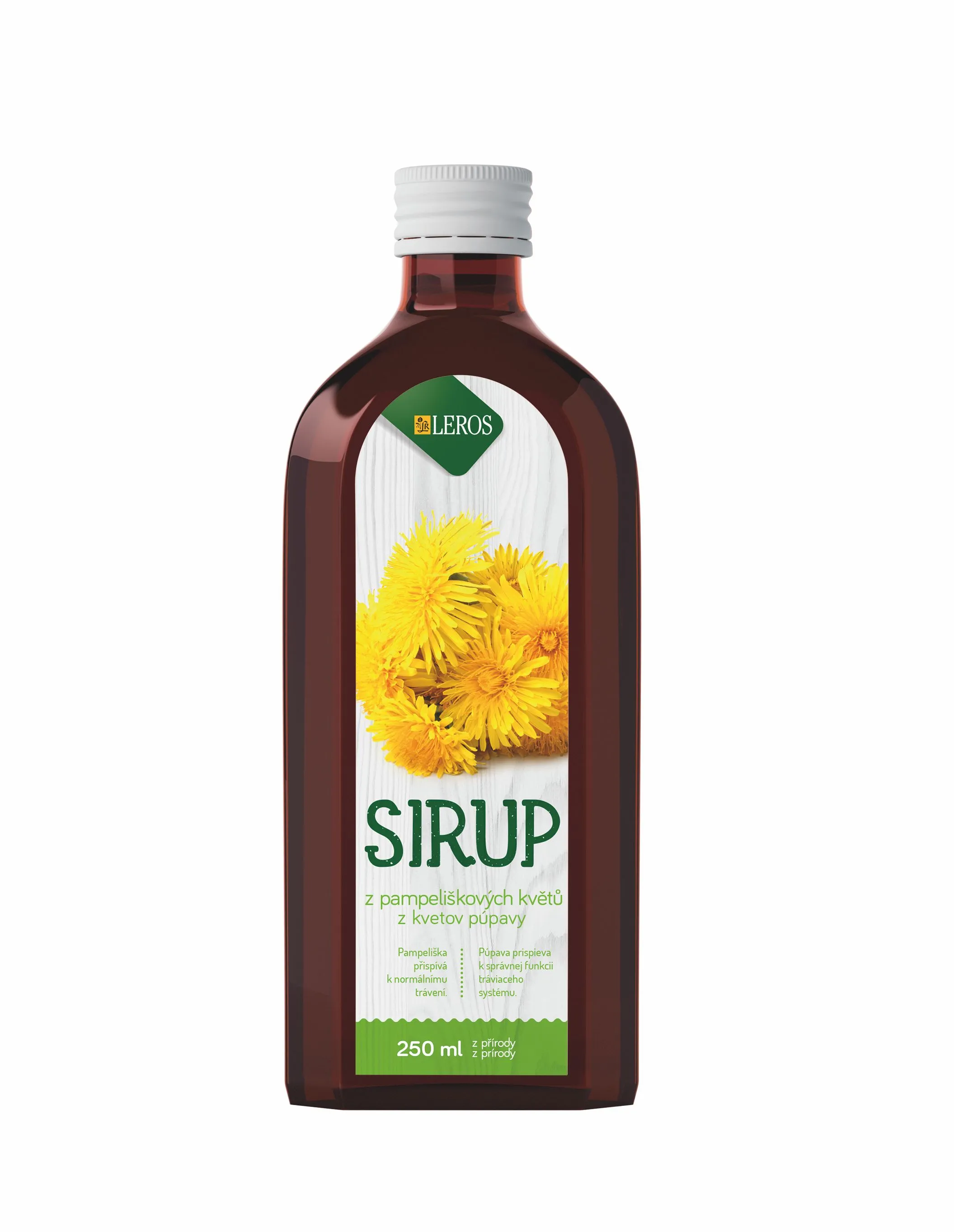 Leros Sirup z pampeliškových květů 250 ml