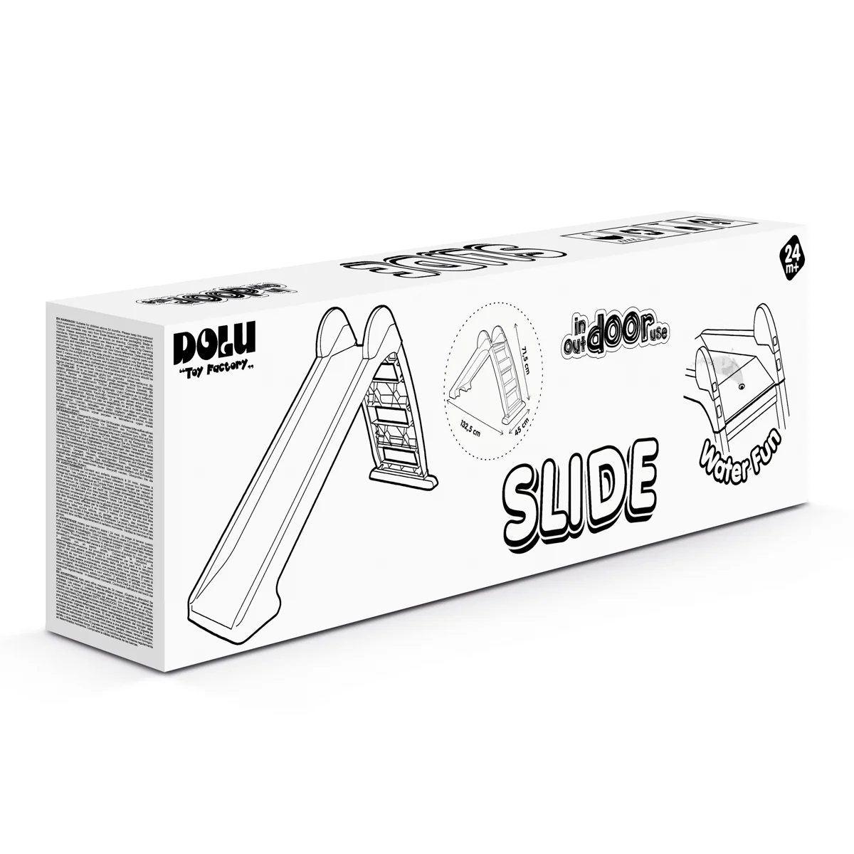 Dolu Dětská skluzavka, skládací