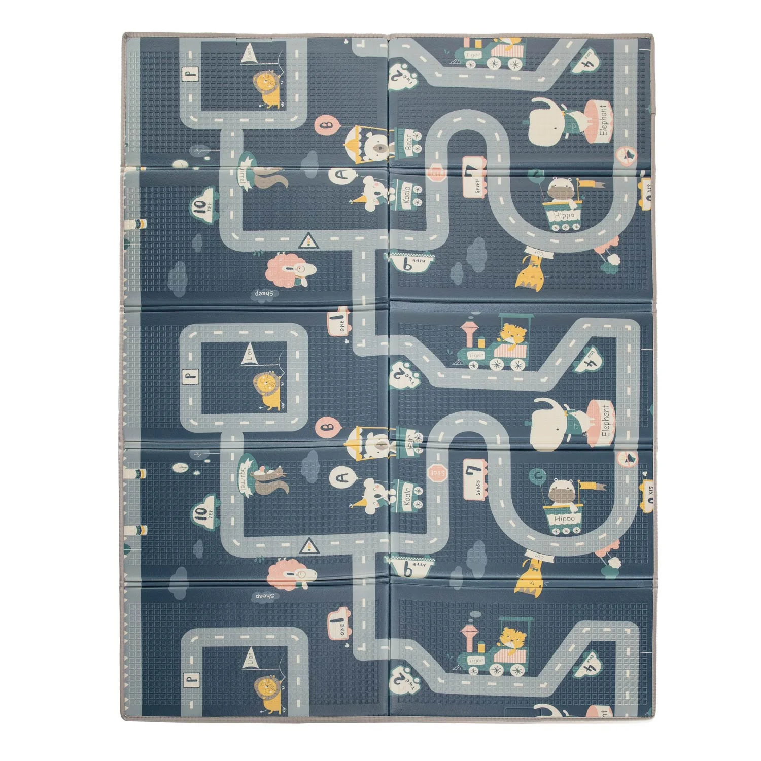 Zopa Multifunkční pěnová skládací podložka oboustranná 200x150, Dino 3