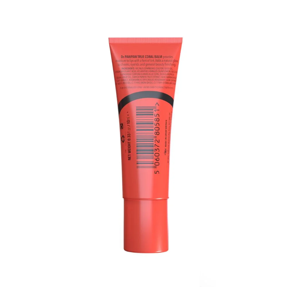 Dr. PAWPAW True Coral víceúčelový tónovaný balzám 10 ml