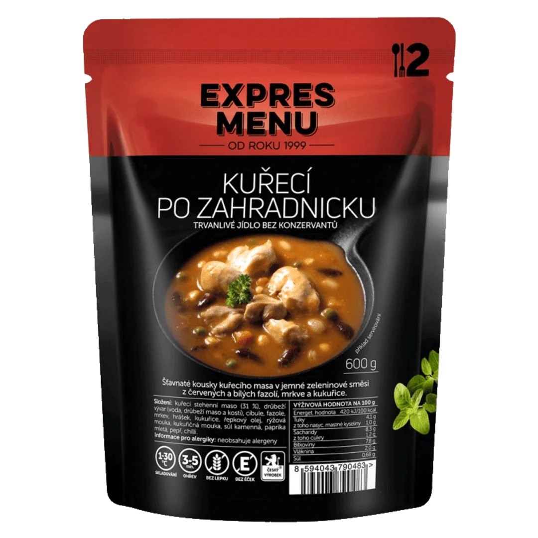 EXPRES MENU Kuřecí po zahradnicku 600 g (1 porce)