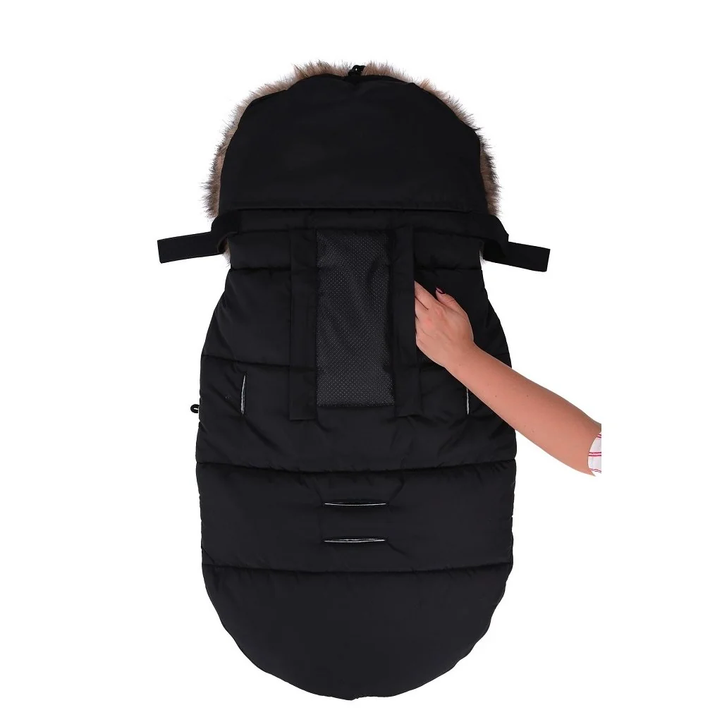 COTTONMOOSE Fusak do kočárku Moose Yukon Graphite