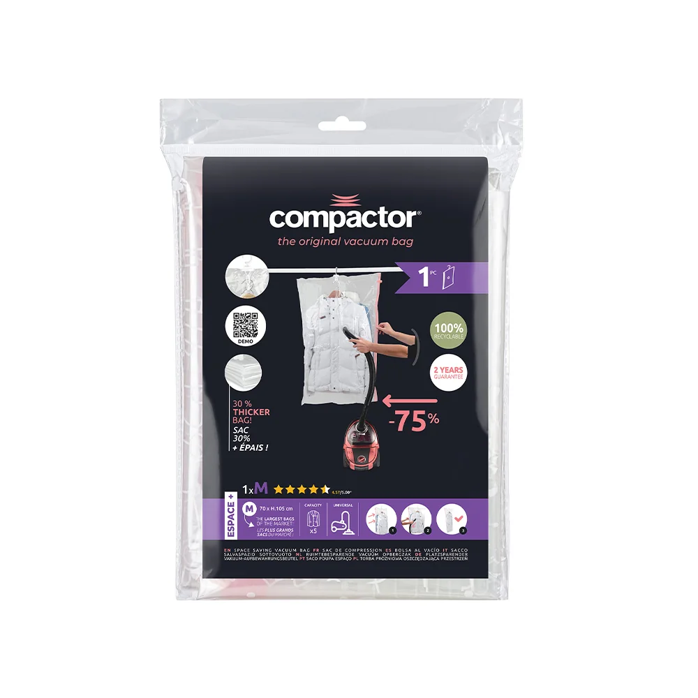 Compactor Espace krátký 70 x 105 cm vakuový závěsný pytel
