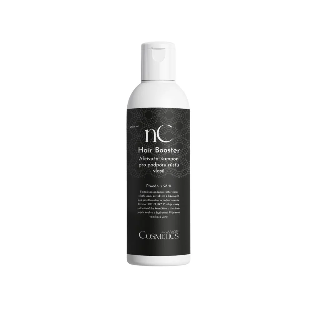 nanoSPACE Cosmetics Hair Booster Přírodní šampon pro růst vlasů 200 ml