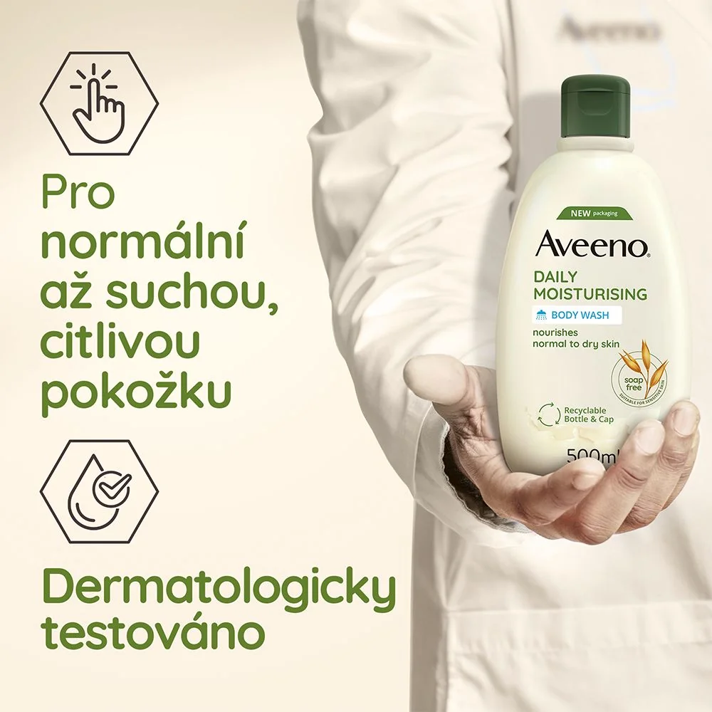 Aveeno Daily Moisturising Sprchový gel 500 ml