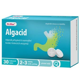 Dr. Max Algacid žvýkací tablety 30ks 