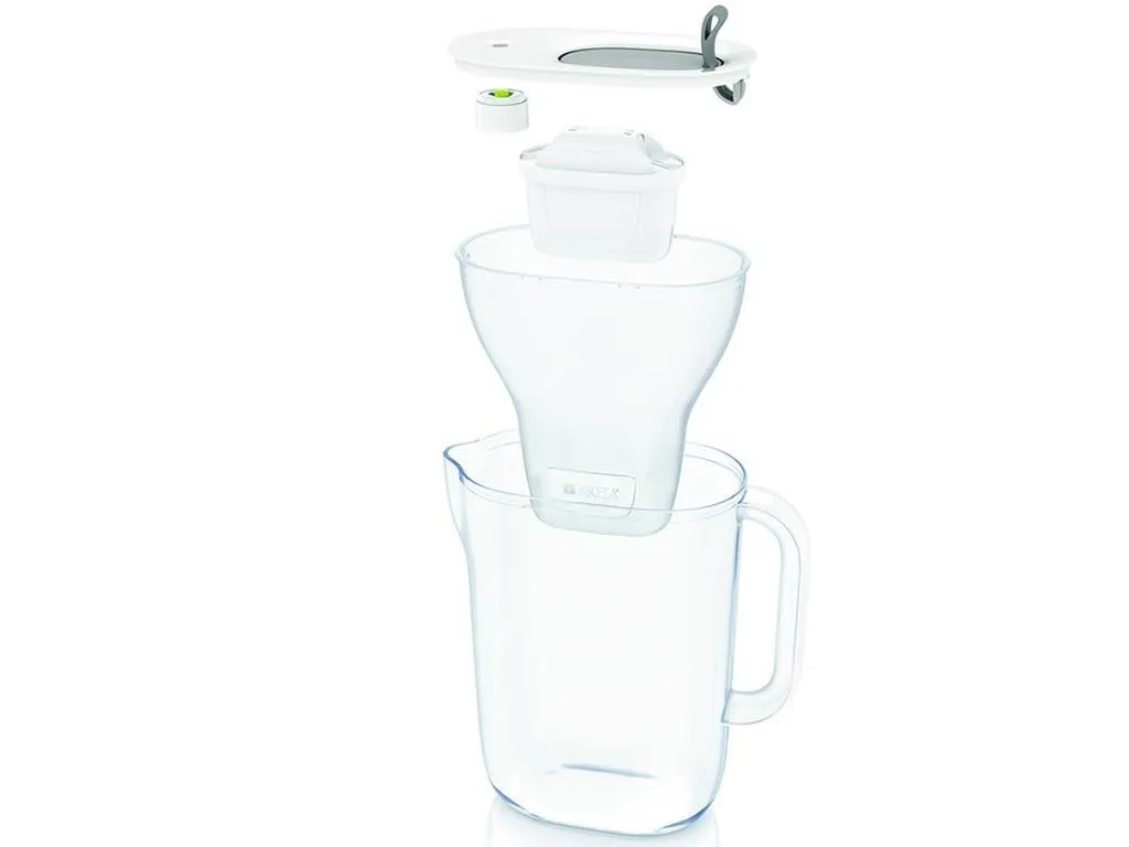 BRITA Style LED filtrační konvice 2,4 l šedá