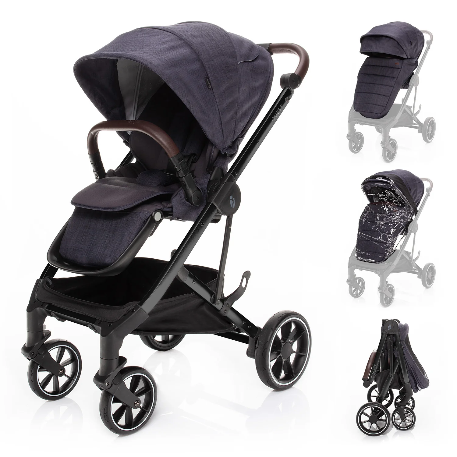 Zopa Kočárek Quest, Midnight Navy/Black 3
