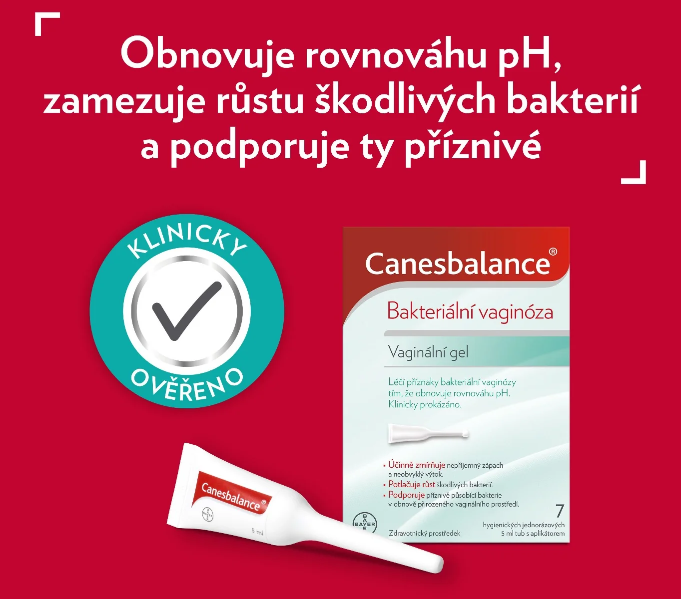 Canesbalance vaginální gel 7x5 ml