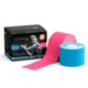 BronVit Sport Kinesio Tape set 5 cm x 6 m tejpovací páska 2 ks modrá + růžová