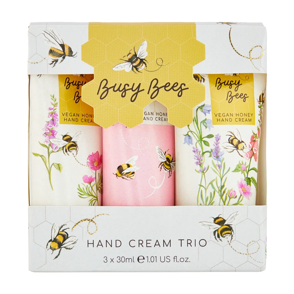 Heathcote & Ivory Busy Bees Sada krémů na ruce 3 ks