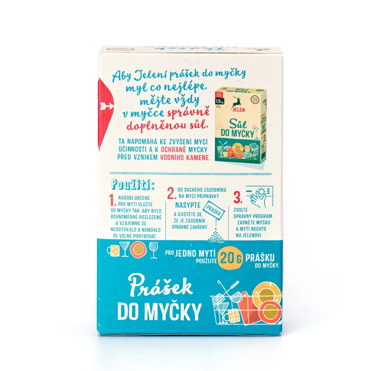 Jelen Prášek do myčky 1,5 kg