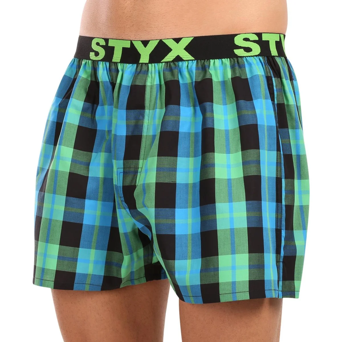Styx 10PACK pánské trenky sportovní guma vícebarevné (10B103140) M