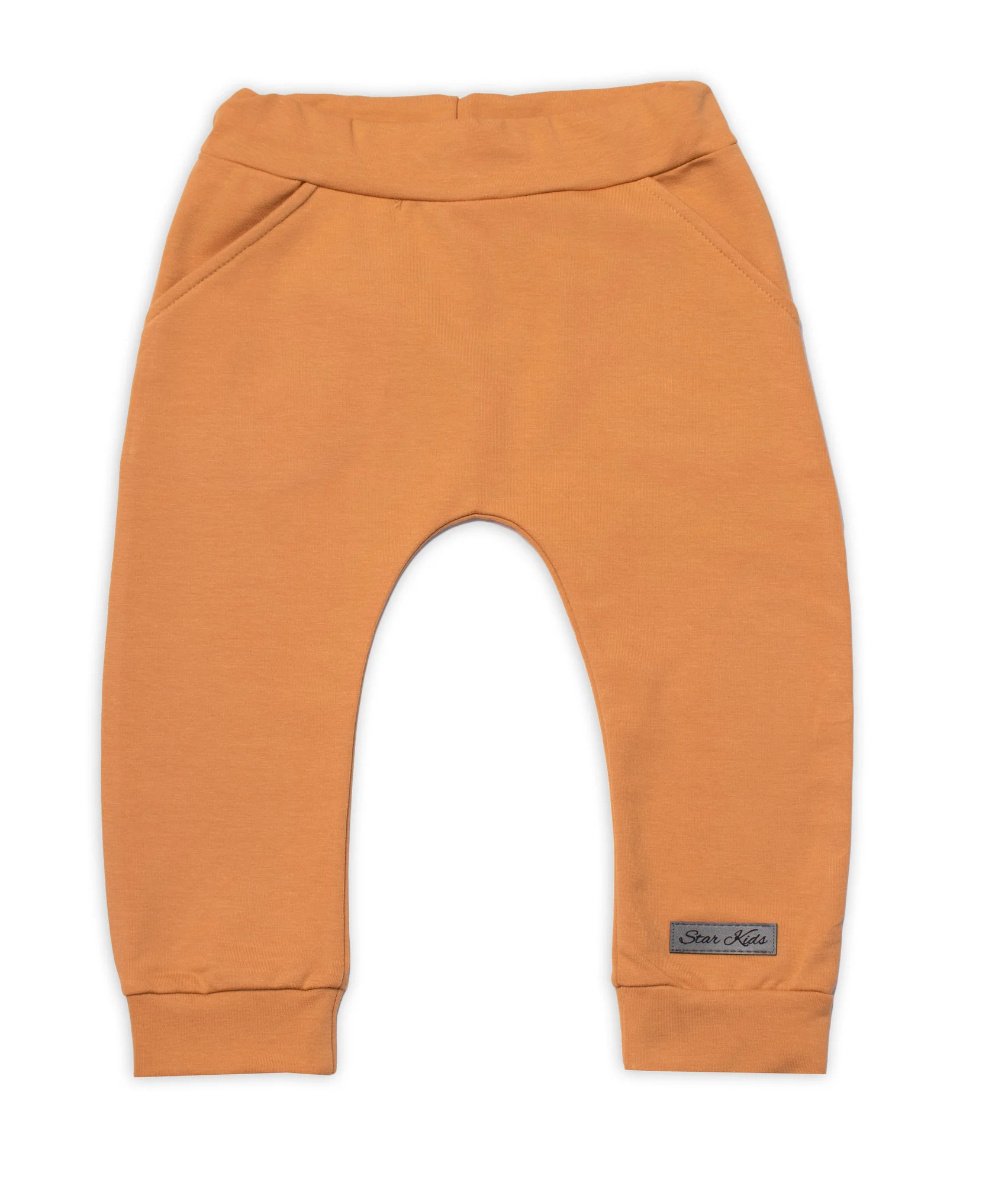 G-baby Stylová bavlněná tepláková souprava , Lišky - hořčicová, vel. 92