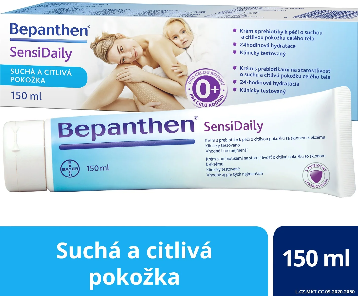 Bepanthen SensiDaily krém 150 ml