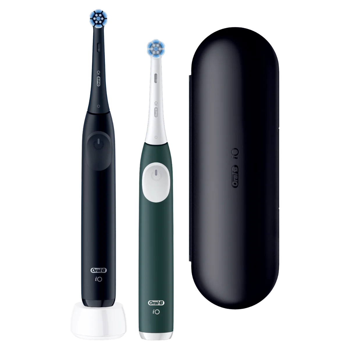 Oral-B iO 2 Black/Green obsah balení Oral-B iO 2 Black/Green obsah balení