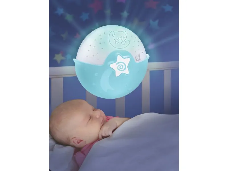 Infantino Noční lampička s projekcí 1 ks modrá