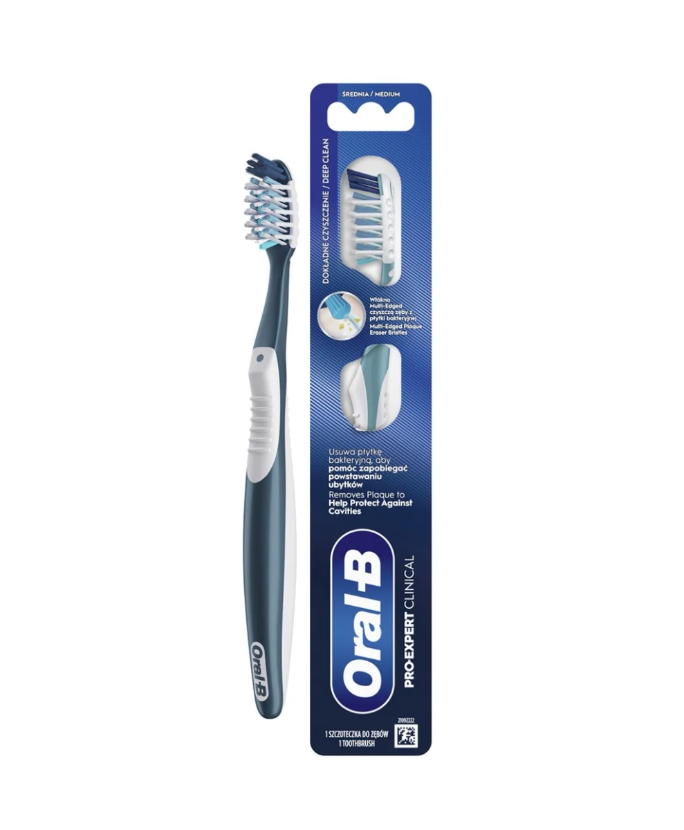 Oral-B Cross Action PRO Expert Clinical Medium manuální zubní kartáček 1 ks