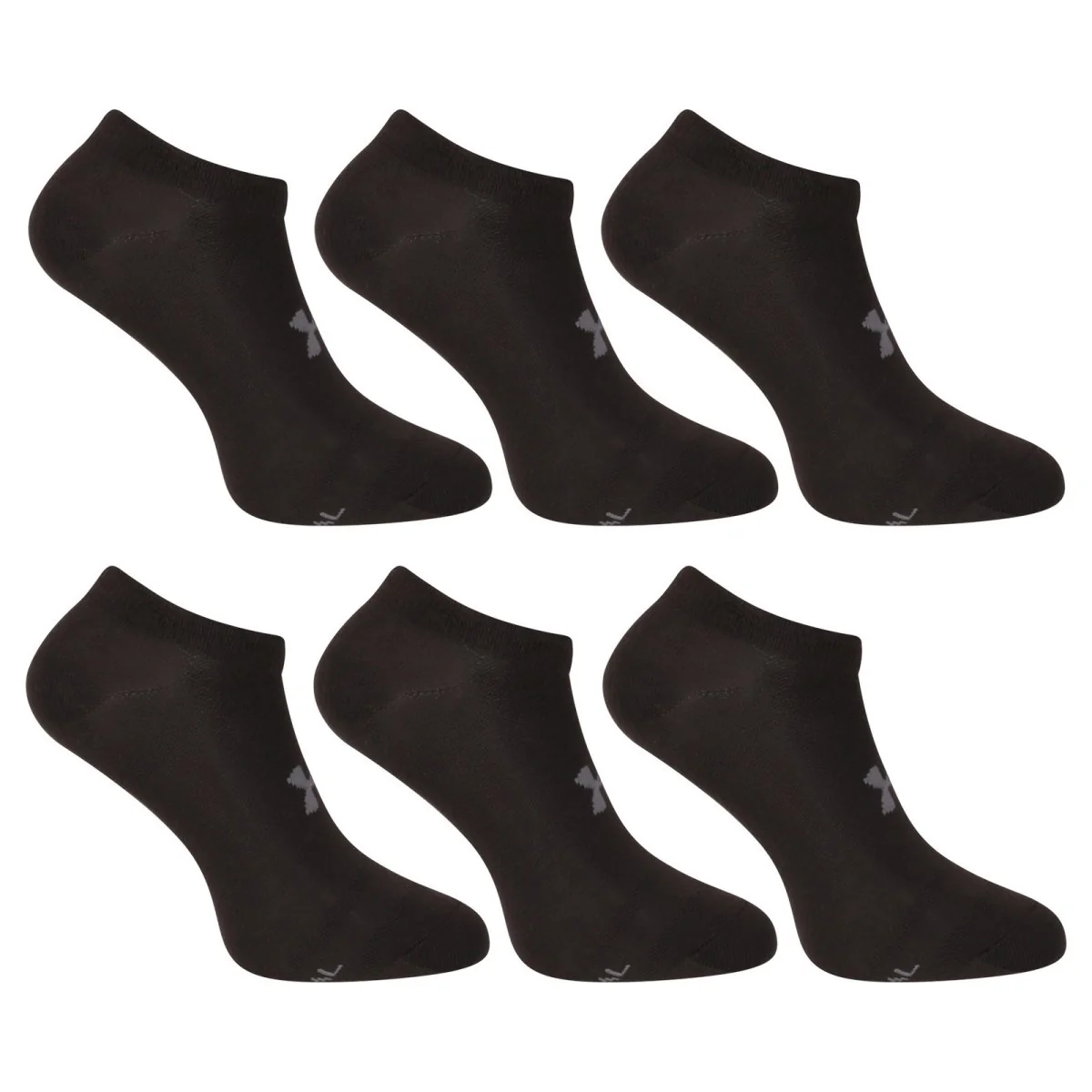 Under Armour 6PACK ponožky černé (1382611 001) M 