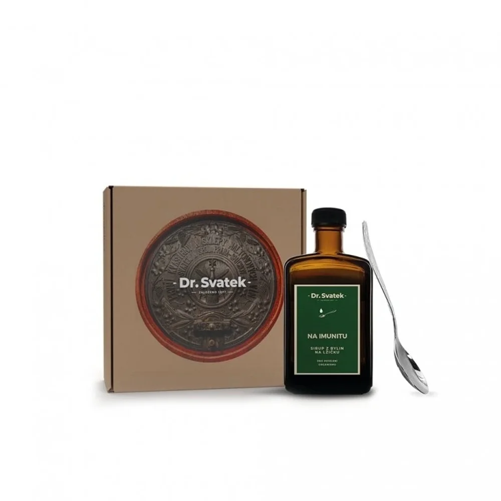 Dr. Svatek Sirup z bylin NA IMUNITU 250 ml + dárek