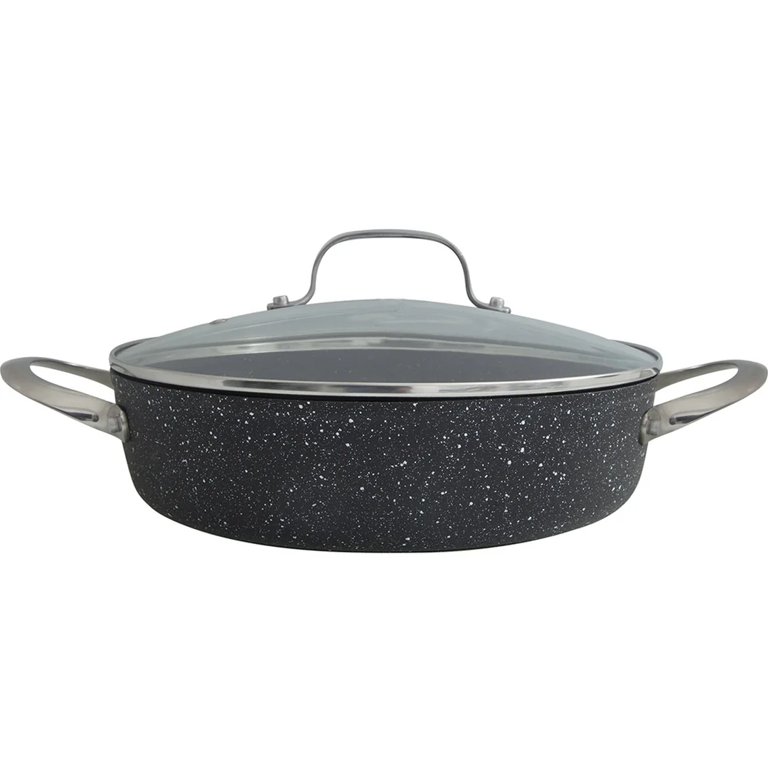Imperial International LTD Eaziglide Neverstick2 nízký hrnec s poklicí 28 cm (1056)
