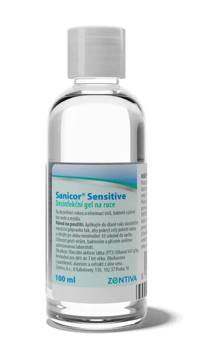 Sanicor Sensitive Dezinfekční gel na ruce
