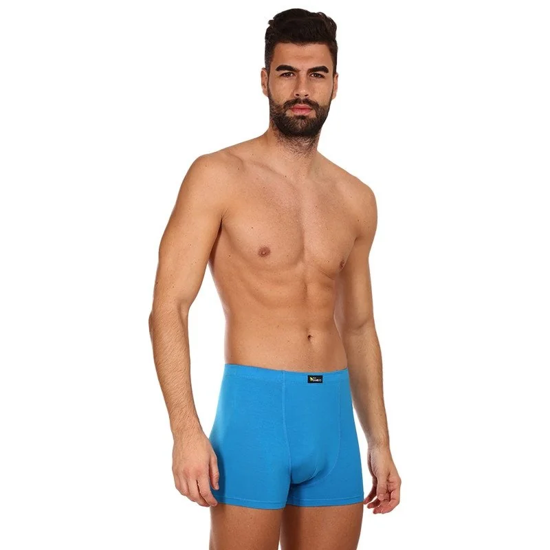 Gino Pánské boxerky modré (73125) M