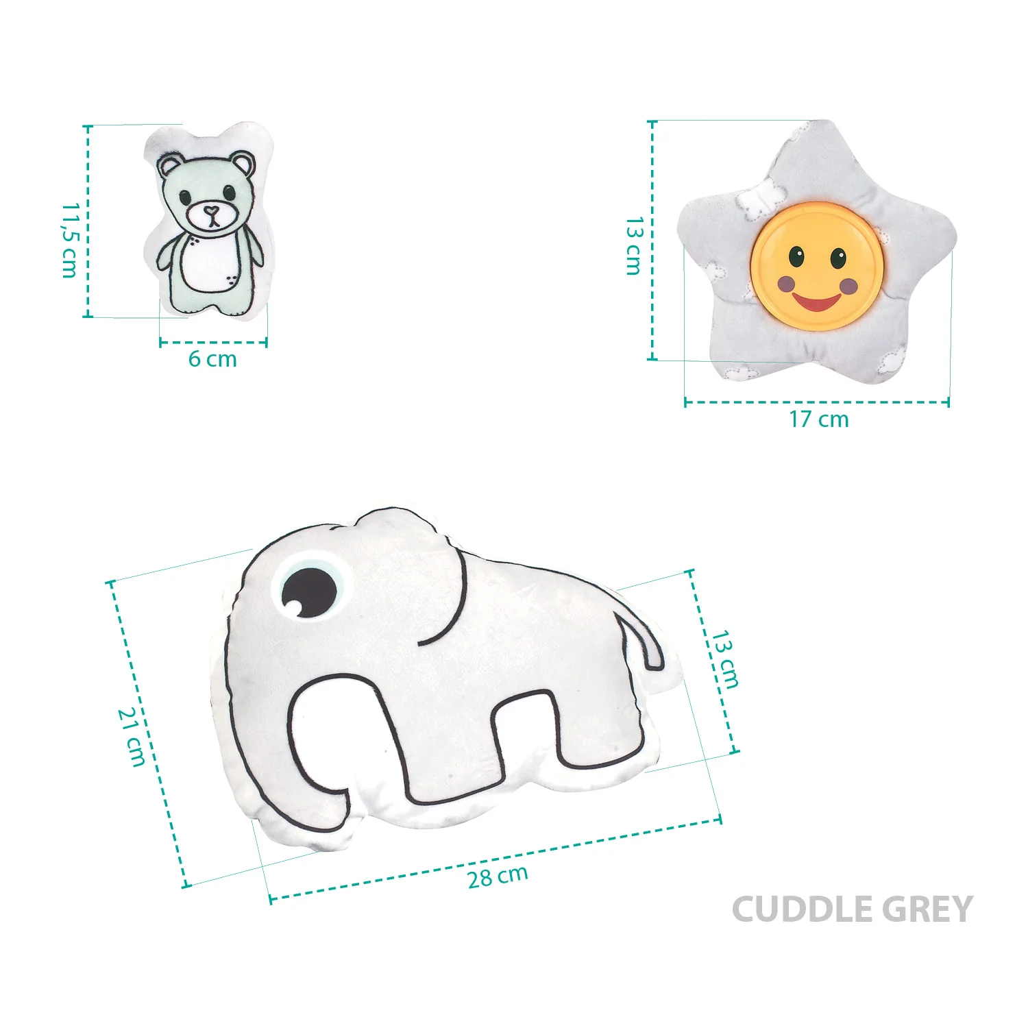 Zopa Hrací deka comfort, Cuddle Grey 2
