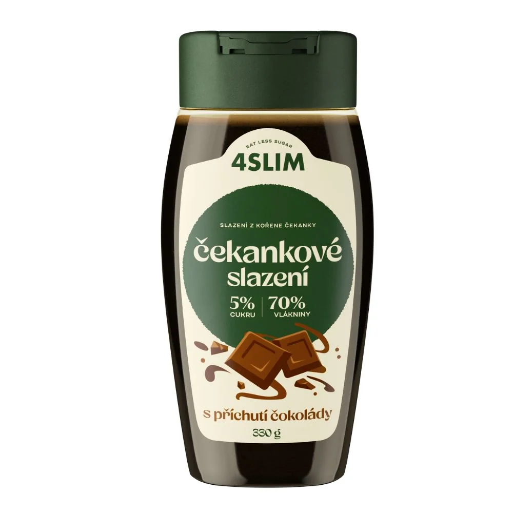 4Slim Čekankové slazení s příchutí čokolády 330 g
