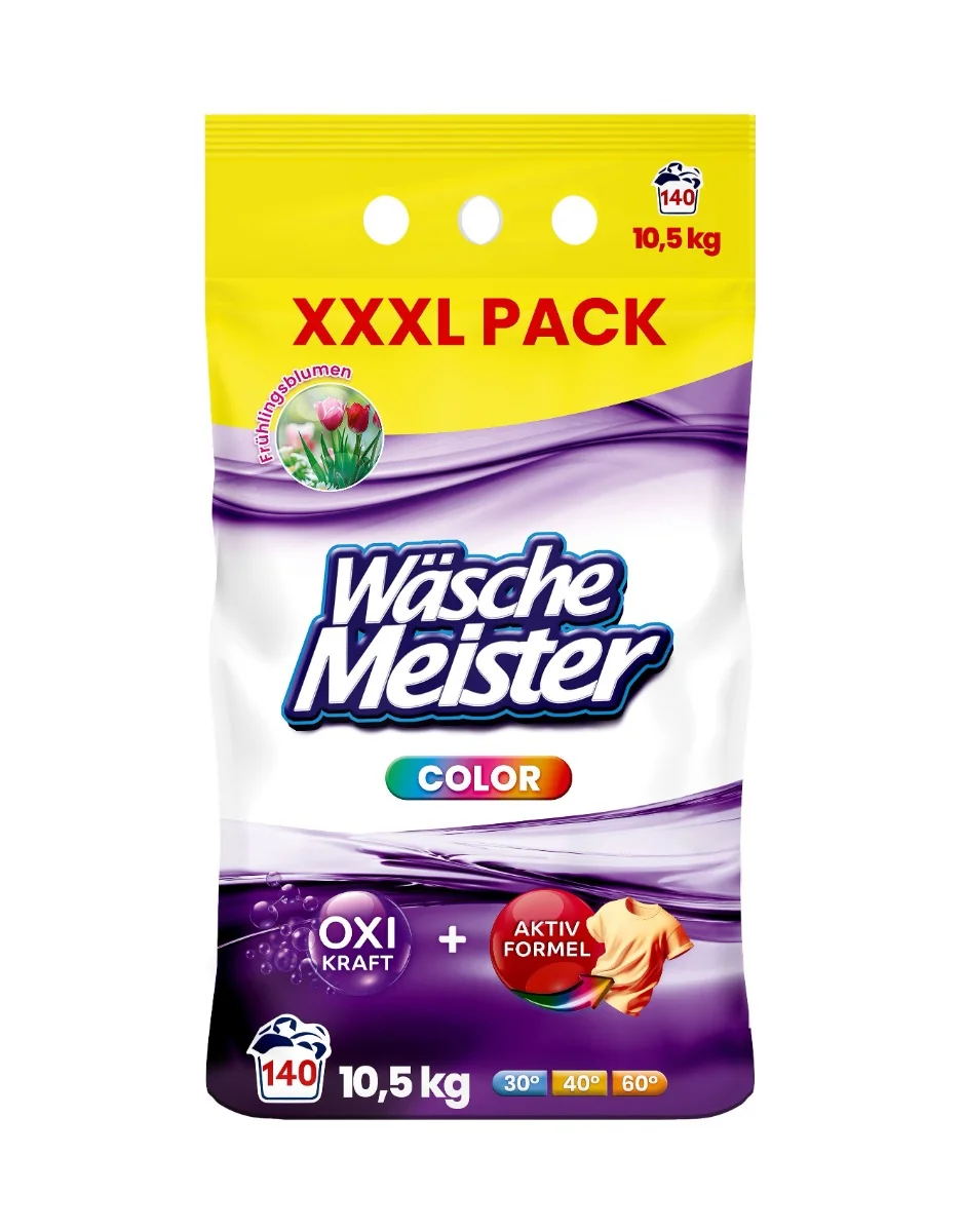 Wäsche Meister Color Prací prášek 10,5 kg 140 dávek