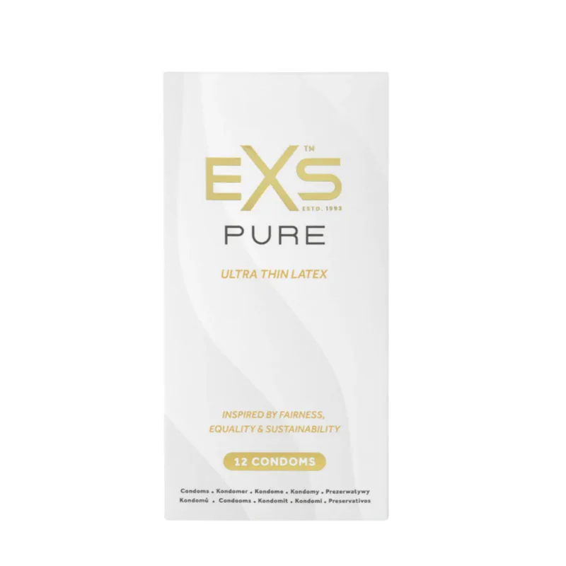 EXS EXS Pure Ultra Thin Latex krabička 12 ks
