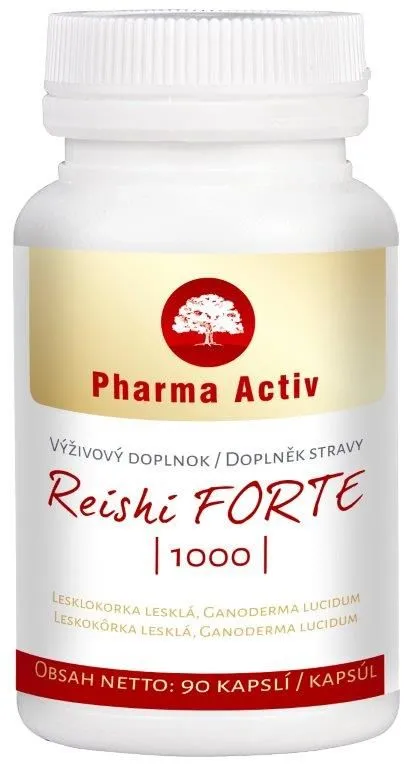 Pharma Activ Reishi FORTE 1000 90 kapslí