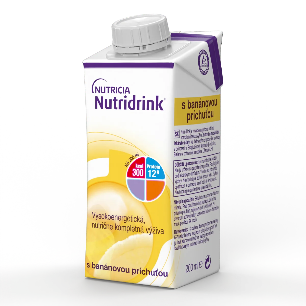Nutridrink s příchutí banánovou 200 ml