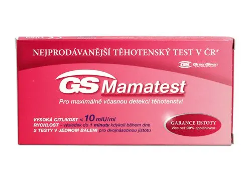GS Mamatest Těhotenský test 2ks 