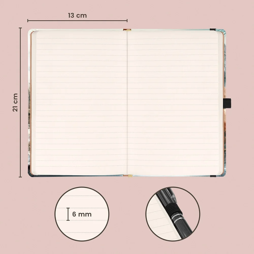 NOTIQUE Notes Japonsko, linkovaný 13 × 21 cm