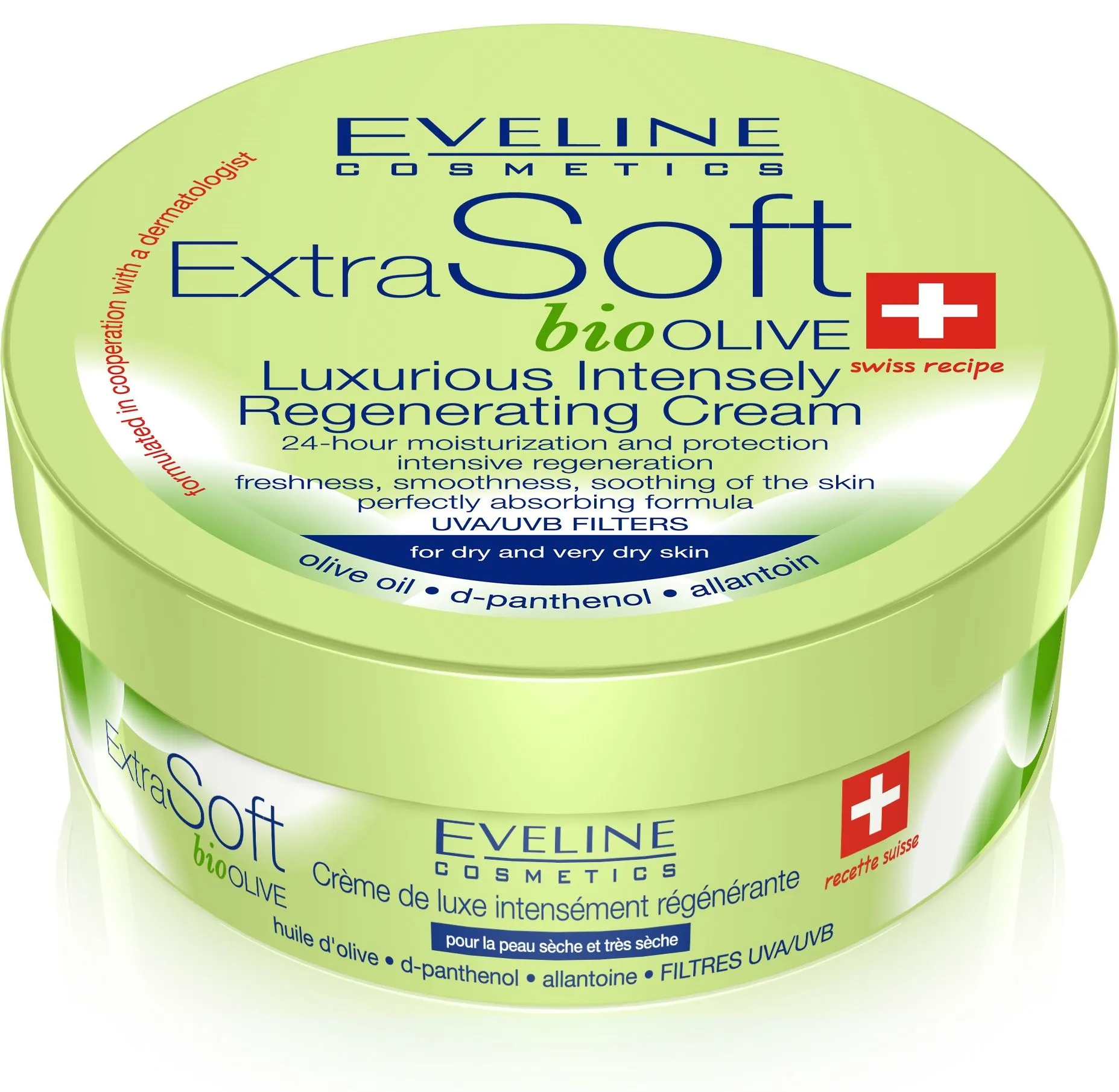 EVELINE Soft BioOlive intenzivní regenerační tělový krém 200ml