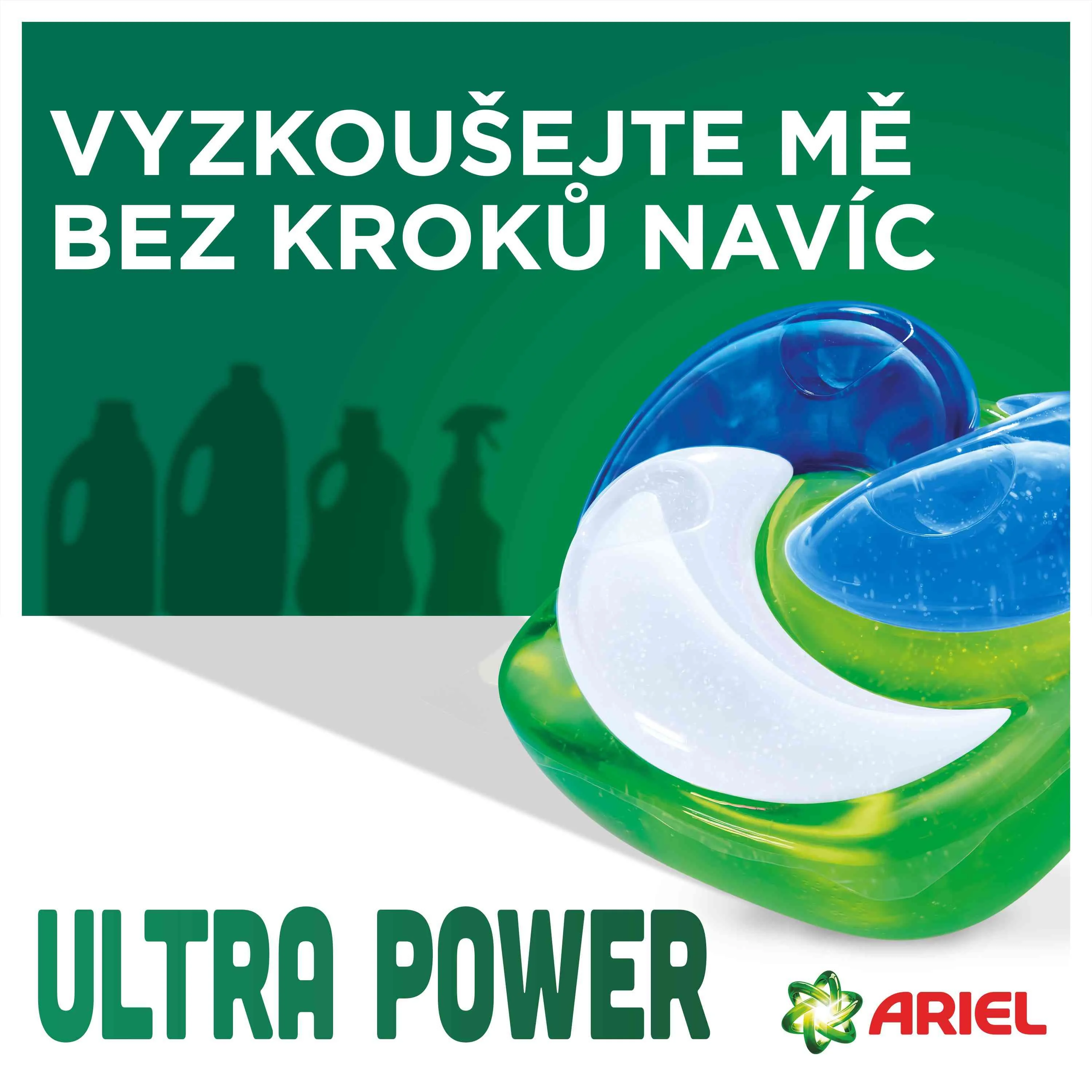 Ariel Ultra Power Pods Universal+ kapsle na praní 29 ks