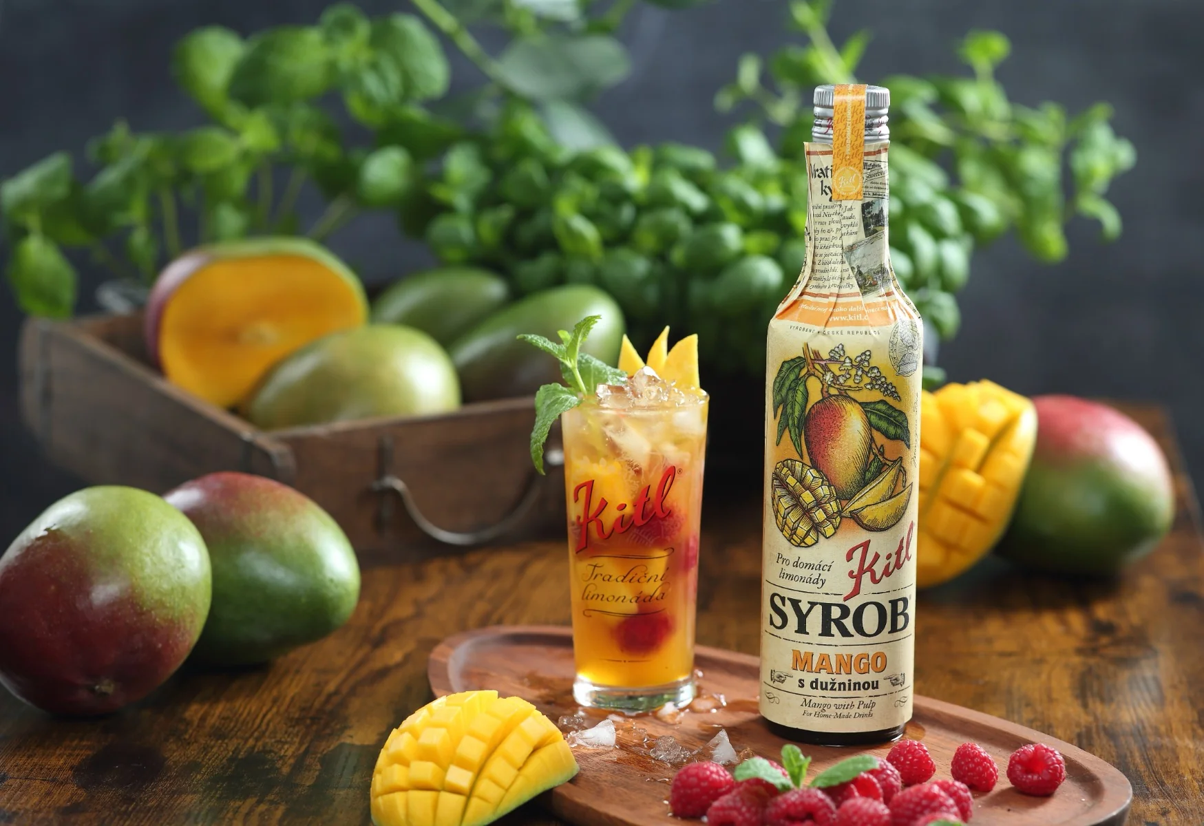 Kitl Syrob Mango s dužninou 500 ml