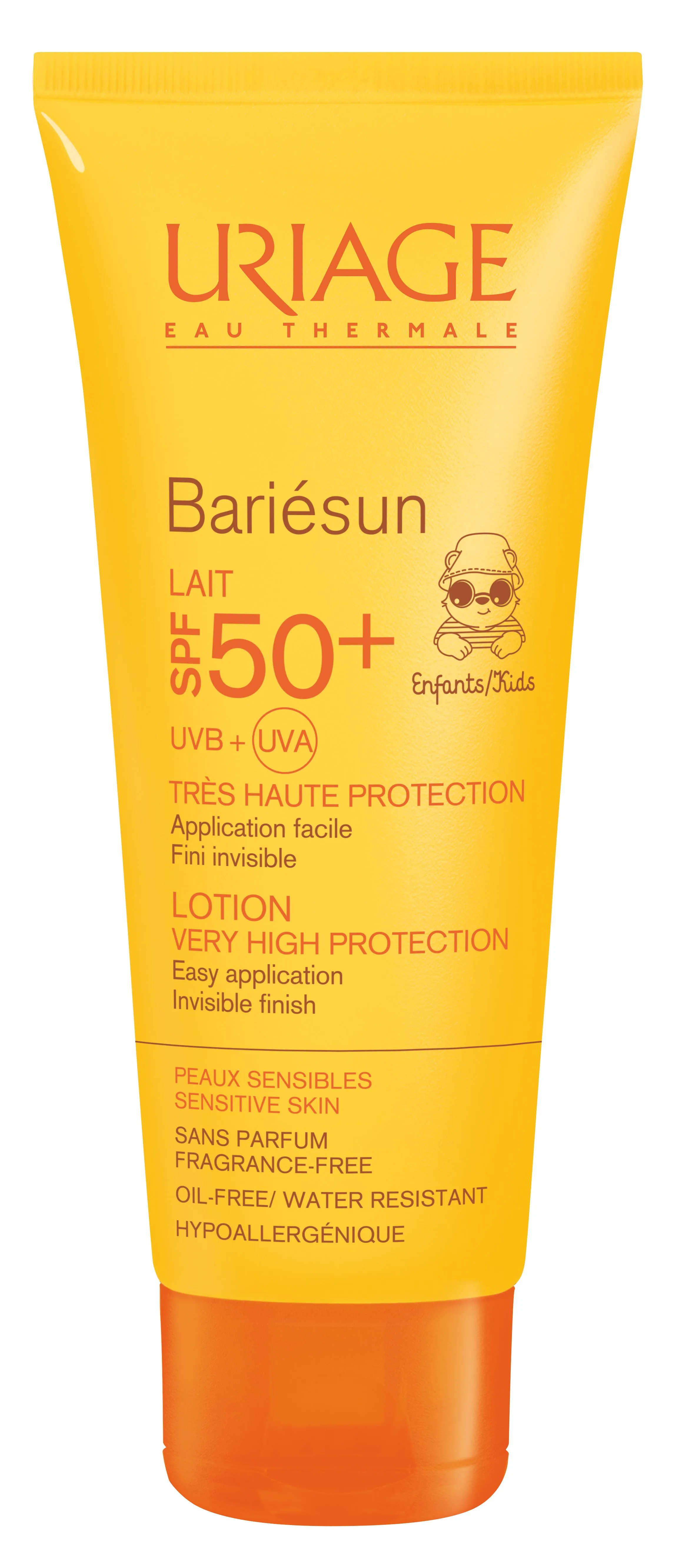 Uriage Bariésun opalovací mléko pro děti SPF 50+ 100 ml