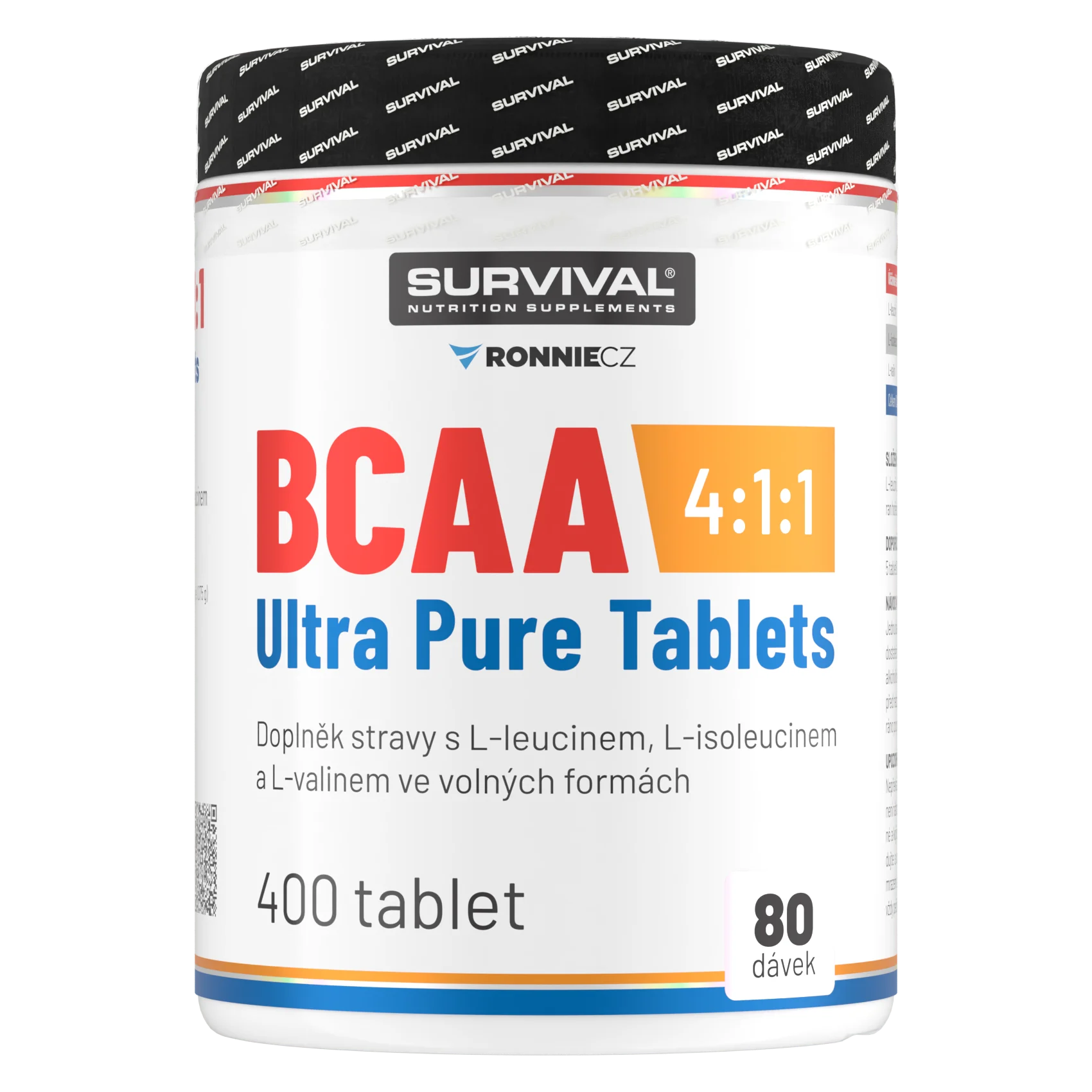 Survival BCAA 4:1:1 Ultra Pure Tablets 400 tbl