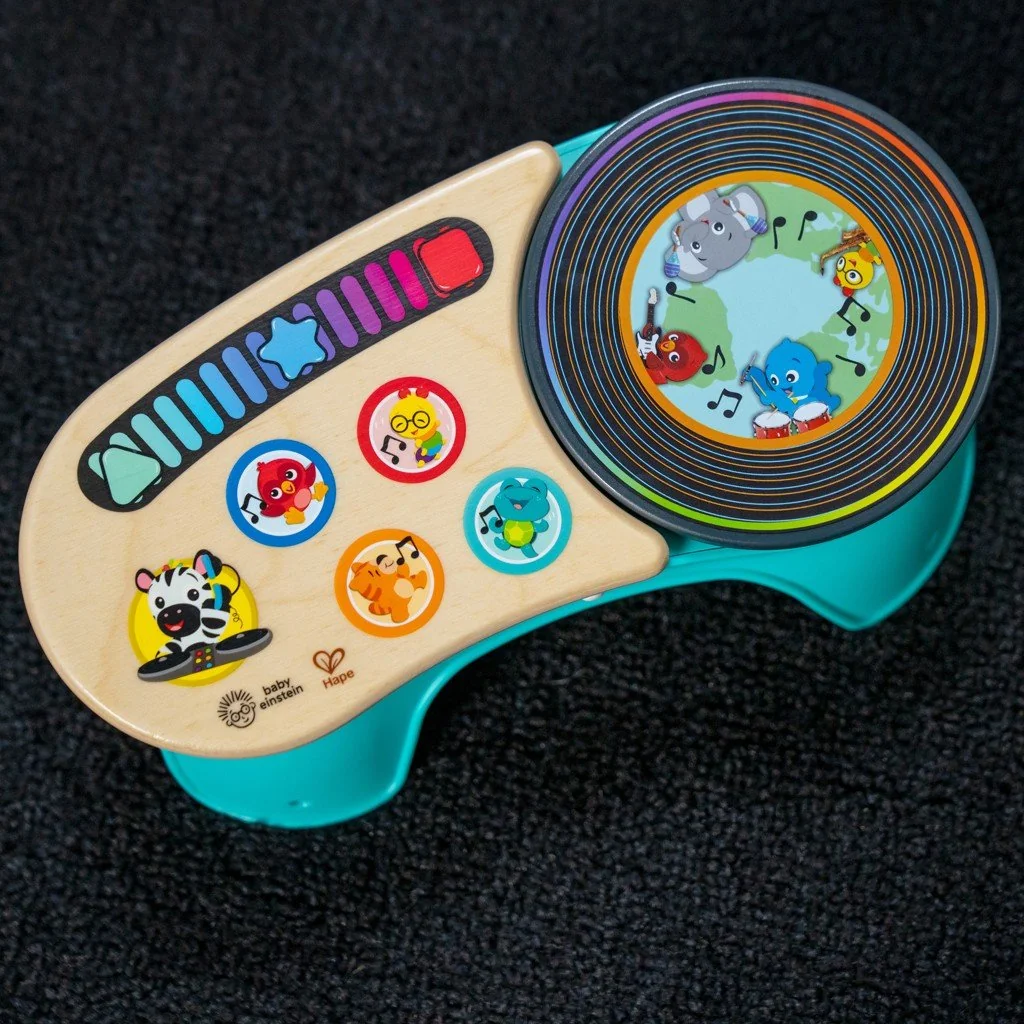 Baby Einstein Hračka hudební Gramofon DJ Discovery™ Magic Touch™ HAPE 6m+
