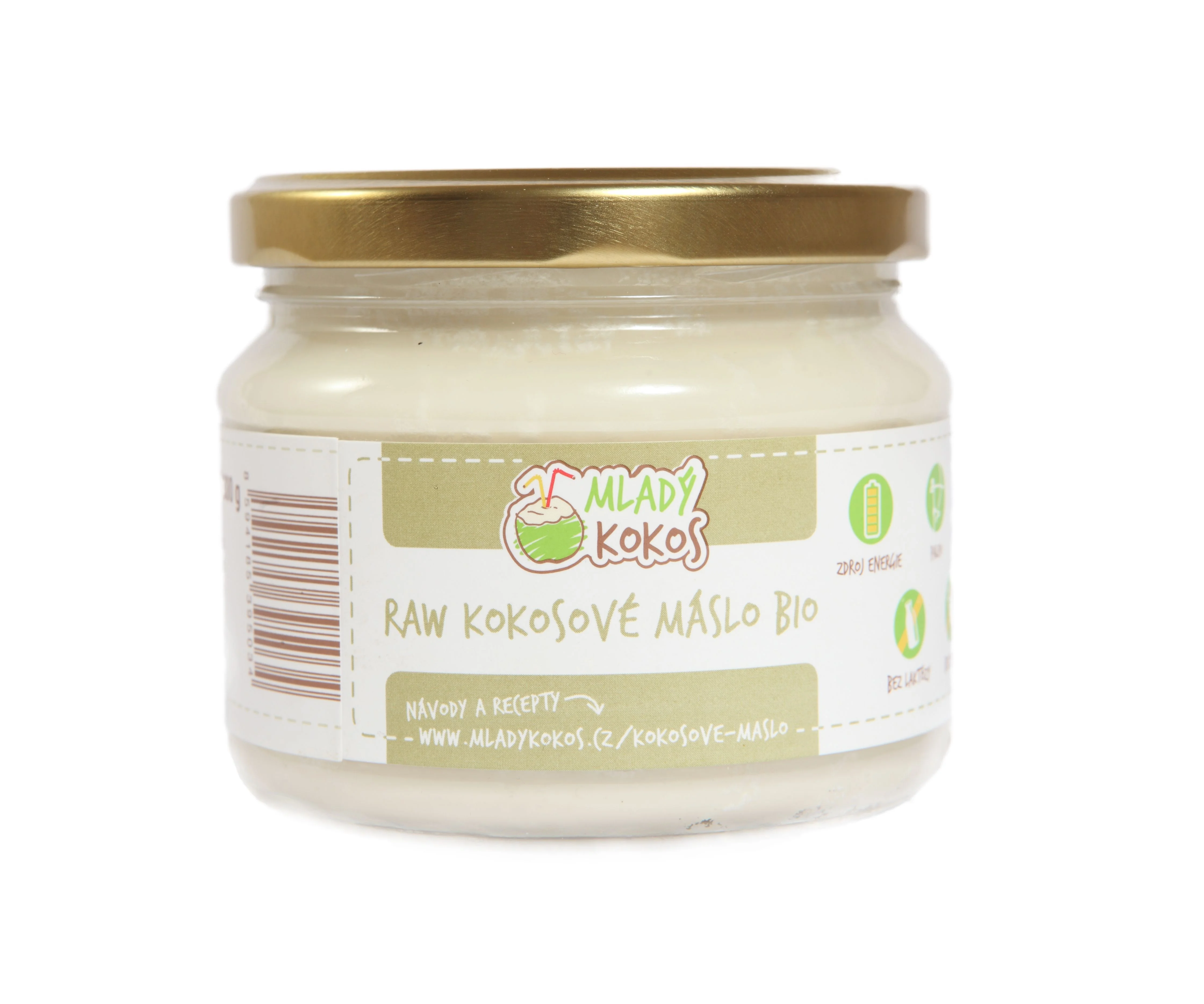Mladý kokos BIO RAW kokosové máslo 300g