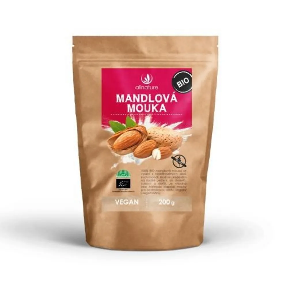 Allnature Mandlová mouka BIO 200 g