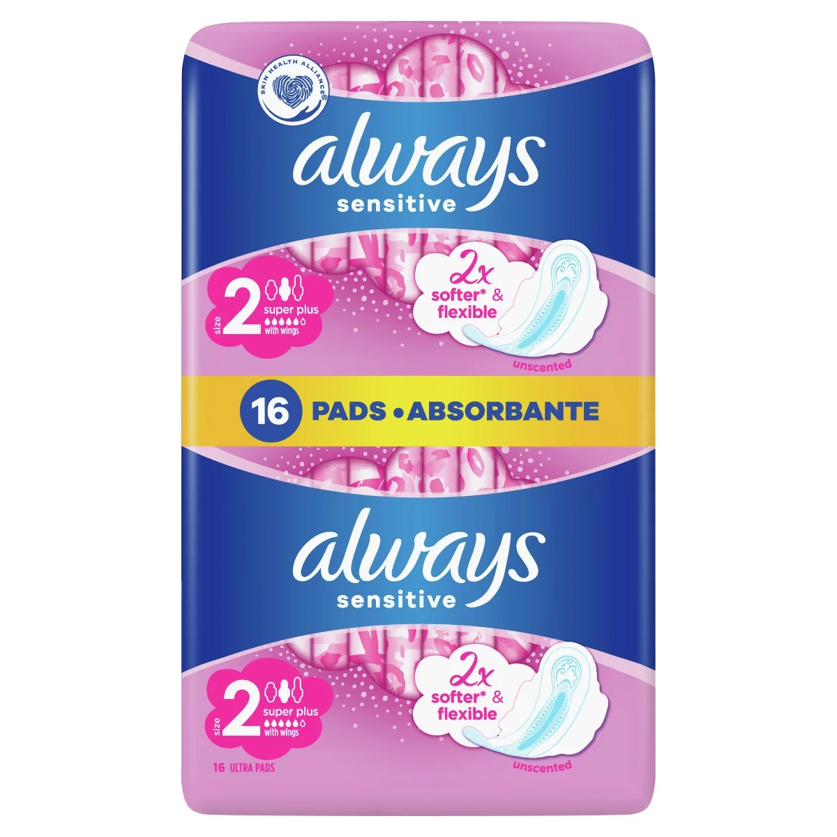 Always Ultra Sensitive Super Duo vložky 16 ks