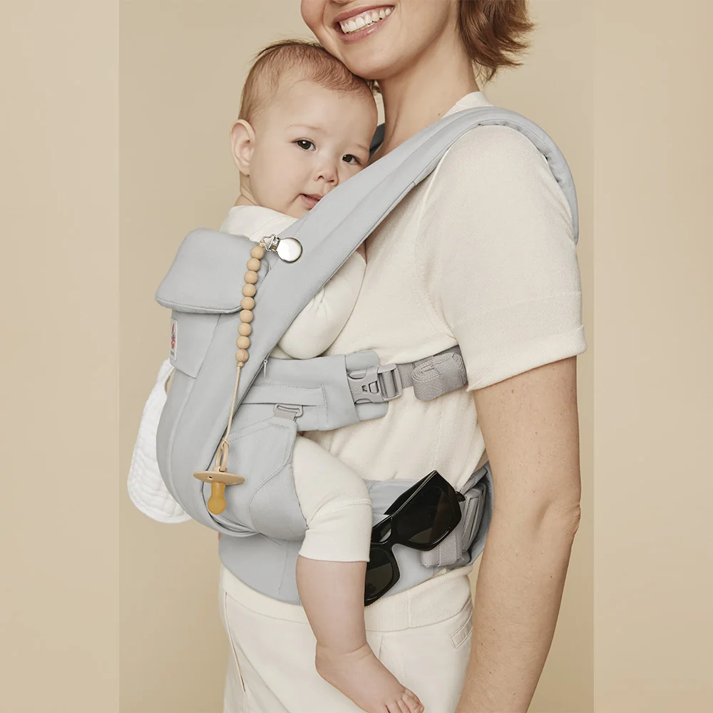 Ergobaby OMNI DELUXE Cotton nosítko Pearl Grey