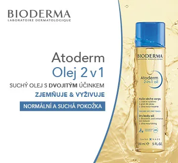 BIODERMA Atoderm olej 2v1 150 ml – suchý olej s dvojitým účinkem. Zjemňuje a vyživuje. Normální a suchá pokožka.