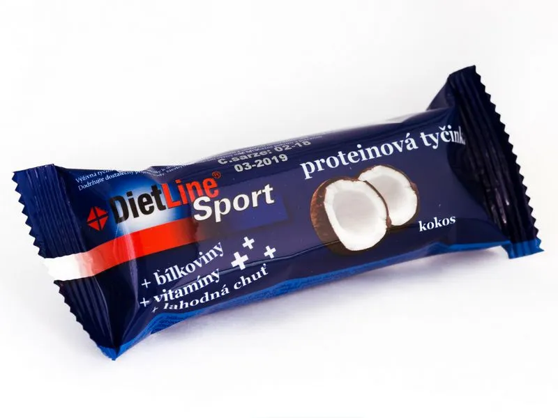 DietLine Sport proteinová tyčinka kokos