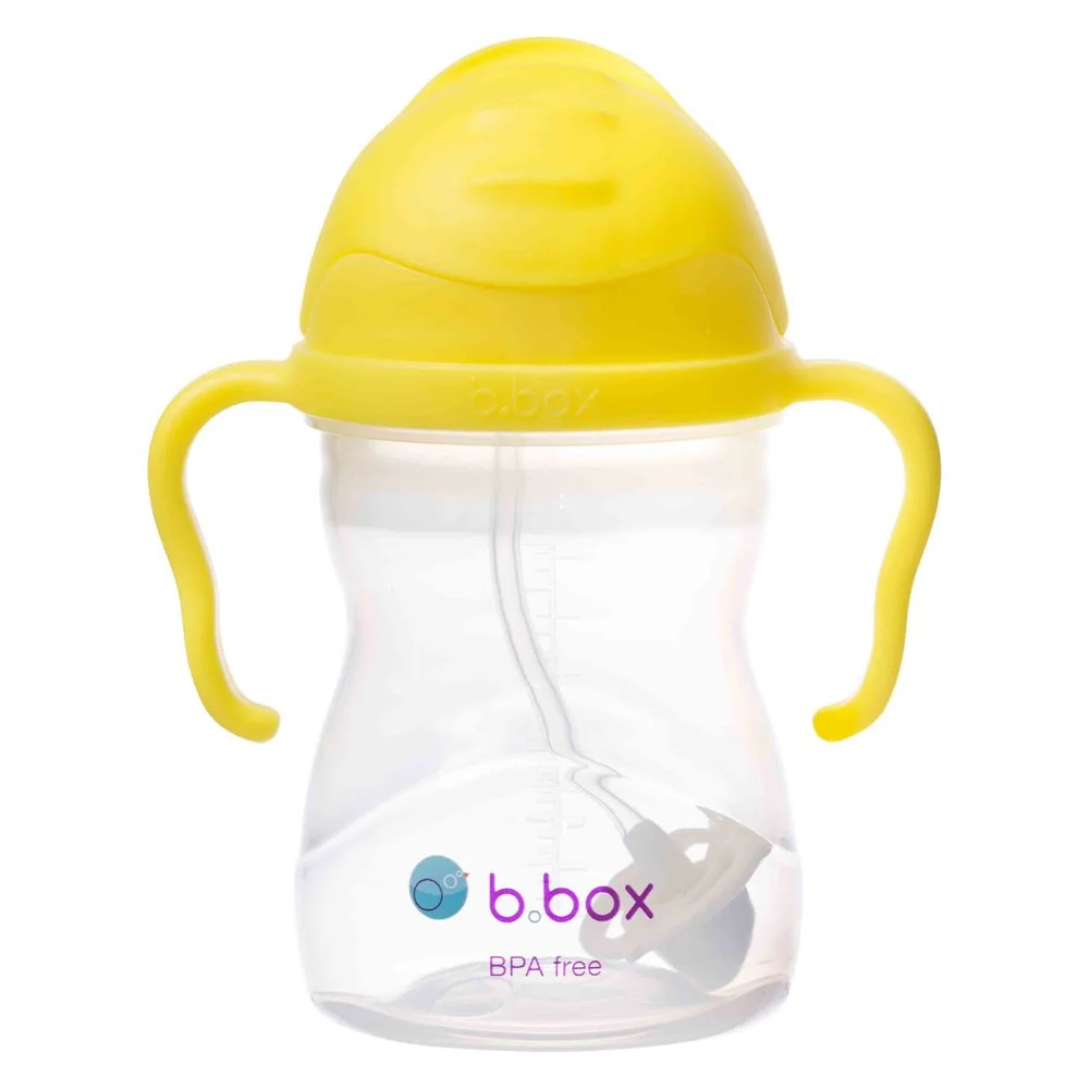 B.BOX Hrneček s brčkem - citron 240 ml