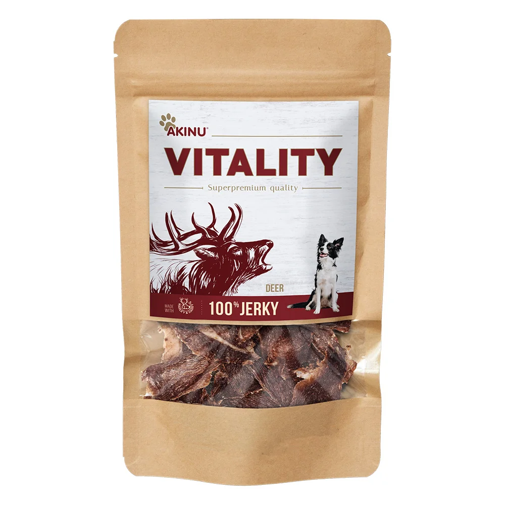 Akinu VITALITY MIX jerky pamlsek pro psy 5 balení 50 g